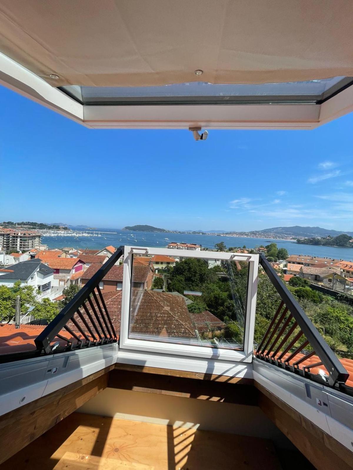 Casita Independiente Y Tres Apartamentos Con Piscina Ladeira Playa Baiona Ngoại thất bức ảnh